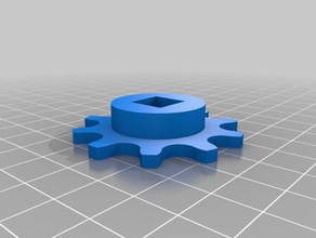 securalift garage door drive sprocket replacement parts 3d print model - Mito3D