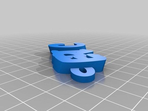 eric 2 keychains customized 3d print model - Mito3D