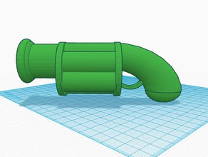 megagun toys games children 3d print model - Mito3D