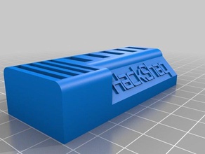 hackshaq kundengebundene usb-stick, sd-Karten-Halter computer 3d print model - Mito3D