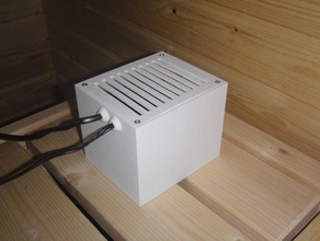 caja del transformador electrónica 3d print model - Mito3D