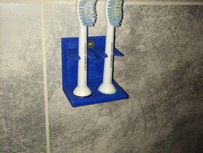 phillips toothbrush holder bathroom philips 3d print model - Mito3D