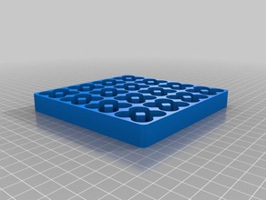 aaa battery tray v1 organization customized 3d print model - Mito3D