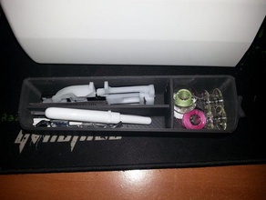 janome dc2050 bras libre accessoires tiroir de l'organisation l'accessoire la canette le titulaire machine couture 3d print model - Mito3D