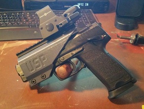 usp 45 sight mount sport outdoors firearm gun picatinny red dot scope 3d print model - Mito3D