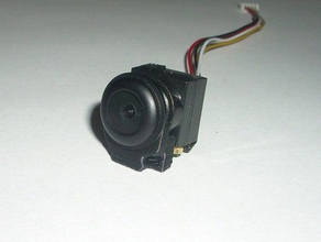 titolare micro telecamera rc veicoli 3d print model - Mito3D