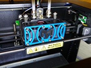 malyan fan ızgarası koruyucusu logo m180 3d yazıcı aksesuarlar koruma stil 3d print model - Mito3D