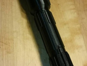 kylo ren lightsaber remix di pezzi in più 3d stampa 3d print model - Mito3D