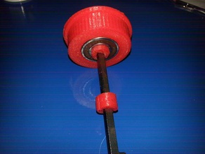 adaptador carrete filamento soporte p3steel 3d Drucker Teile filament spool holder bobinas 3d print model - Mito3D