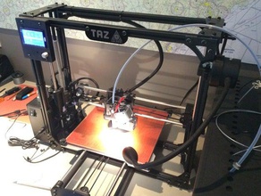 Lampe base 3d Drucker - Zubehör Schwanenhals lulzbot taz taz5 5 3d print model - Mito3D