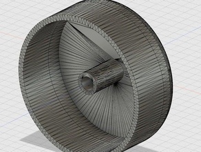 trinket volume knob computer adafruit 3d print model - Mito3D