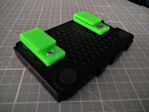 raspberry pi caso clipe wanhao duplicador i3 3d a impressora os acessórios canakit monte 3d print model - Mito3D
