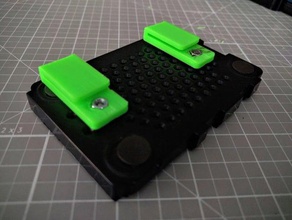 raspberry pi caso clip de wanhao duplicador i3 3d la impresora accesorios canakit monte 3d print model - Mito3D