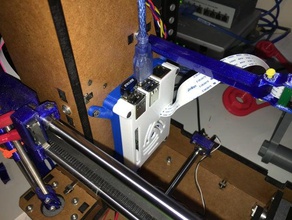 raspberry pi 2-b+ case wrambo mount arms 3d printer accessories nova labs 3d print model - Mito3D