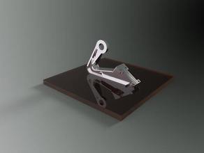 airplane bearing bracket engineering 3d print model - Mito3D