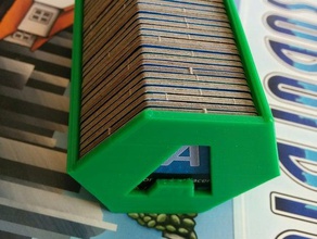 hex telha titulares de suburbia jogo tabuleiro brinquedo os acessórios jogos recipiente hexágono 3d print model - Mito3D