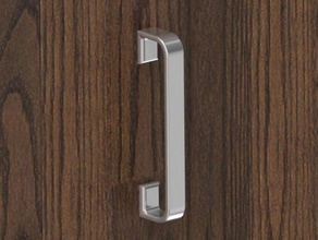 simple handle household cupboard door drawer pull 3d print model - Mito3D