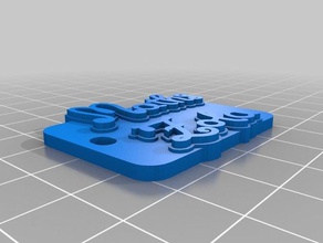 maths-zola keychains customized 3d print model - Mito3D