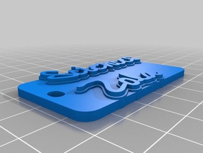 ciencias-zola llaveros personalizado 3d print model - Mito3D