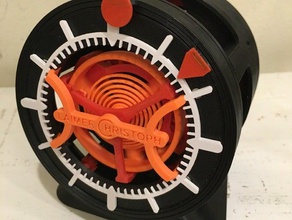simple soporte impreso en 3d reloj mecánica juguetes 3d print model - Mito3D