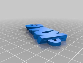 kyle llavero llaveros personalizado 3d print model - Mito3D