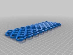 özel parametreli yüzük mektuplarımı 3d baskı testler 3d print model - Mito3D