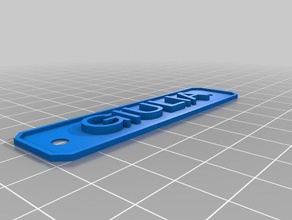 giulia signos logotipos personalizado 3d print model - Mito3D