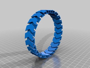 flex bracelet bracelets customized 3d print model - Mito3D
