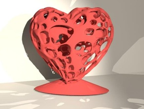 heart sculptures gift hearts valantines day valentine valentines gifts 3d print model - Mito3D