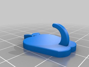kitchen hooks apple&pear dining fruit hook 3d print model - Mito3D