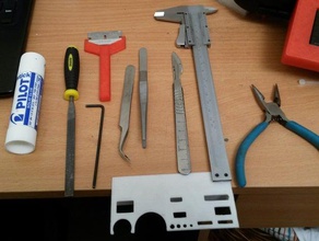 my tool set holder 3d printer accessories delta tools useful 3d print model - Mito3D