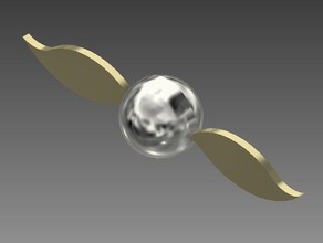 golden snitch 3d de l'impression designproject makeredchallenge 3d print model - Mito3D