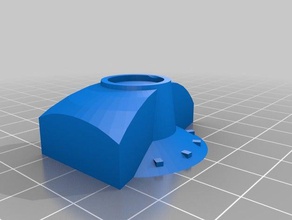 pointy knob replacement parts customized 3d print model - Mito3D