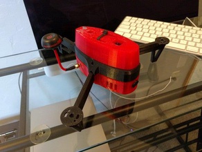 mini fpv tricopter remix rc veículos 3d print model - Mito3D
