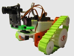 poliphemo robô robótica arduino bq-zum filaflex freecad pixy cmucam5 printbot prusa i3 hephestos 3d print model - Mito3D
