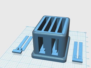 sd card toaster tools holder useful 3d print model - Mito3D