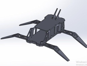 sivrisinek miniquad rc araçlar 3d print model - Mito3D