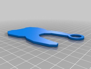 tooth keychains teeth 3d print model - Mito3D