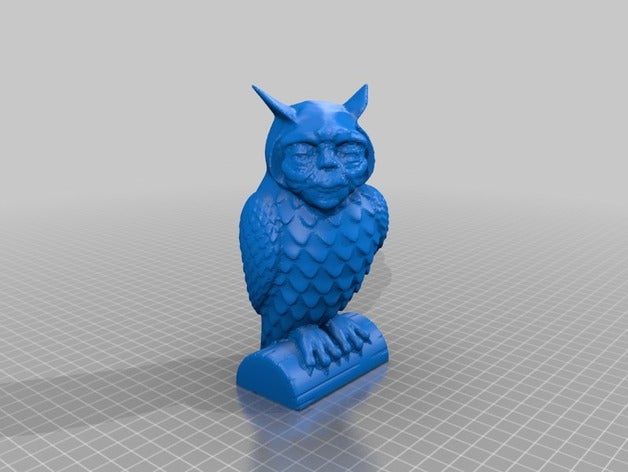 yoda baykuş crossover sanat 3D print model - Mito3D