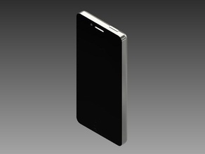 l'iphone 5c mobile 3d print model - Mito3D
