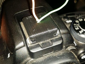 hot shoe pc socket flash sync adapter canon diy 3d print model - Mito3D