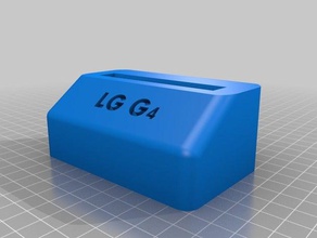 lg g4 phone dock noch nicht getestet mobile docking-station smartphone 3d print model - Mito3D