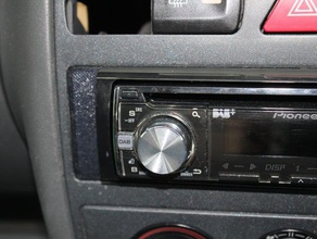 audivw estéreo surround 3d impressão a fáscia volkswagen 3d print model - Mito3D