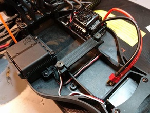 hpi e-firestorm batteria piatto rc i veicoli porta 3d print model - Mito3D