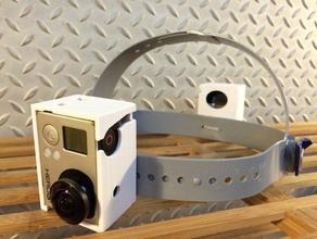 dual gopro 360&deg video-headcam gadgets 360 video ben kreimer buzzfeed open lab mount 3d print model - Mito3D