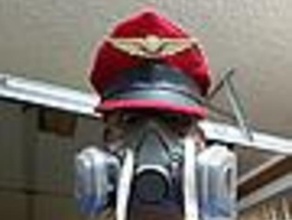 capitano della squadra di badge team fortress 2 costume 3d print model - Mito3D