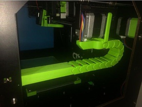 ctcflashforge créateur de l'axe des x câble la chaîne 3d l'imprimante pièces cct 3d print model - Mito3D