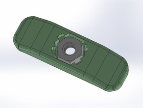 nissan xterra utili-faixa de flipper porca automotivo 3d print model - Mito3D