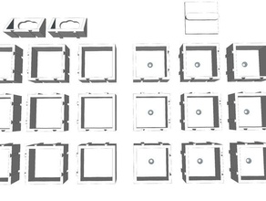 kleine Organisation-Boxen tool Inhaber organisieren Schrauben tools 3d print model - Mito3D