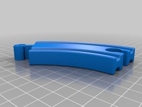 vías del tren curva de ikea kmart au compatible juguete juego accesorios brio 3d print model - Mito3D